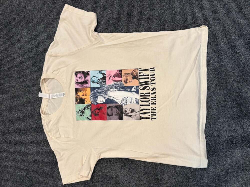 Taylor Swift The Eras Tour Beige T-Shirt